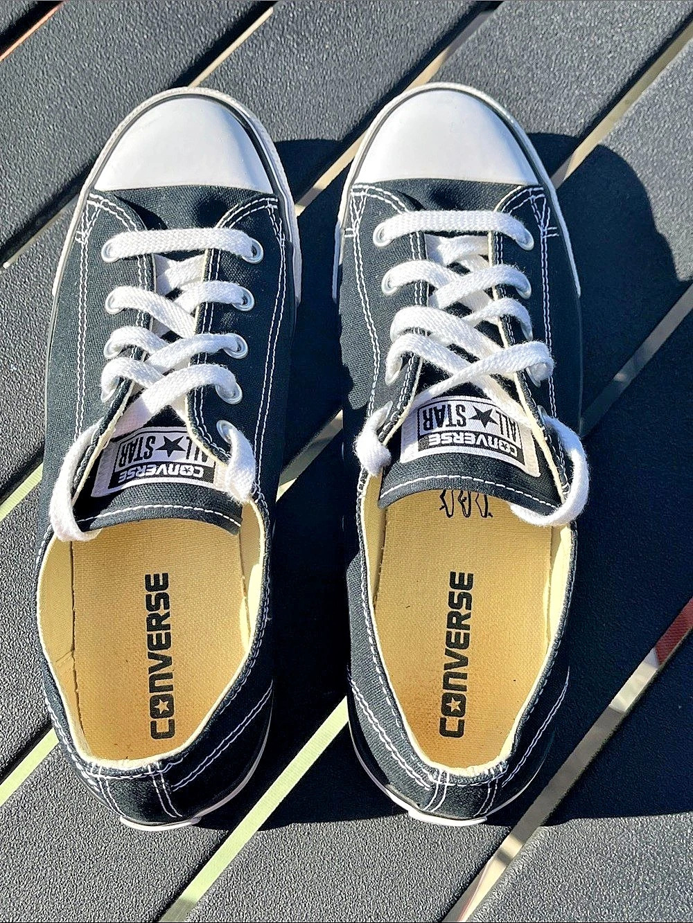 Converse Chuck Taylor All Star Dainty Ox Black & White Sneakers